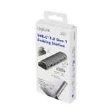thumbnail of LogiLink UA0385 USB-C® Notebook Dockingstation   USB-C® Power Delivery