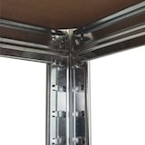 thumbnail of Etagère de Rangement 5 niveaux Bois MDF réglables 90x40xH180cm Rayonnage métal Charges lourdes 875kg - Garage Atelier Cellier