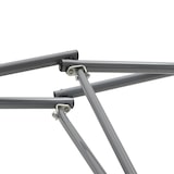 thumbnail of vidaXL Hangmat met inklapbare standaard bruin