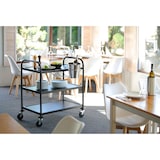 thumbnail of Carrito de servicio Hendi en acero inoxidable negro mate 910x590x950mm