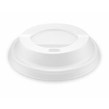 thumbnail of 250x BIO Deckel Domdeckel weiß für Trinkbecher aus CPLA O 8cm