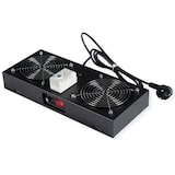 thumbnail of ROLINE Lüftereinheit 2 Lüfter, für 19-Zoll Wandgehäuse schwarz, Thermostat