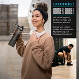 thumbnail of Arendo Wasserflasche 700 ml, Sport Trinkflasche, BPA-frei, auslaufsicher, One-Click-Verschluss, Mengenskala, Kunststoff