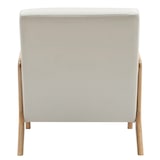 thumbnail of Fauteuil Hibbing stof creme