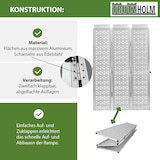 thumbnail of DREIBREIT by TRUTZHOLM Alu Auffahrrampe 215 cm 2-fach klappbar 1020 kg gelocht Verladerampe Rampe