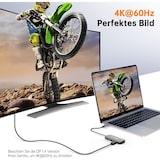 thumbnail of NOVOO USB-C Hub 4K@60Hz HDMI mit 8 Anschlüssen