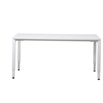 PROREGAL Höhenverstellbarer Schreibtisch Buzzard | HxBxT 62-85x160x80 cm | Weiß