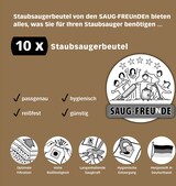 thumbnail of SAUG-FREUnDE | 10 Staubsaugerbeutel ähnlich zu ROWENTA COMPACT Power RO 3955 EA (SF-RO9)
