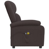 thumbnail of vidaXL Massagesessel Elektrisch Dunkelbraun Stoff