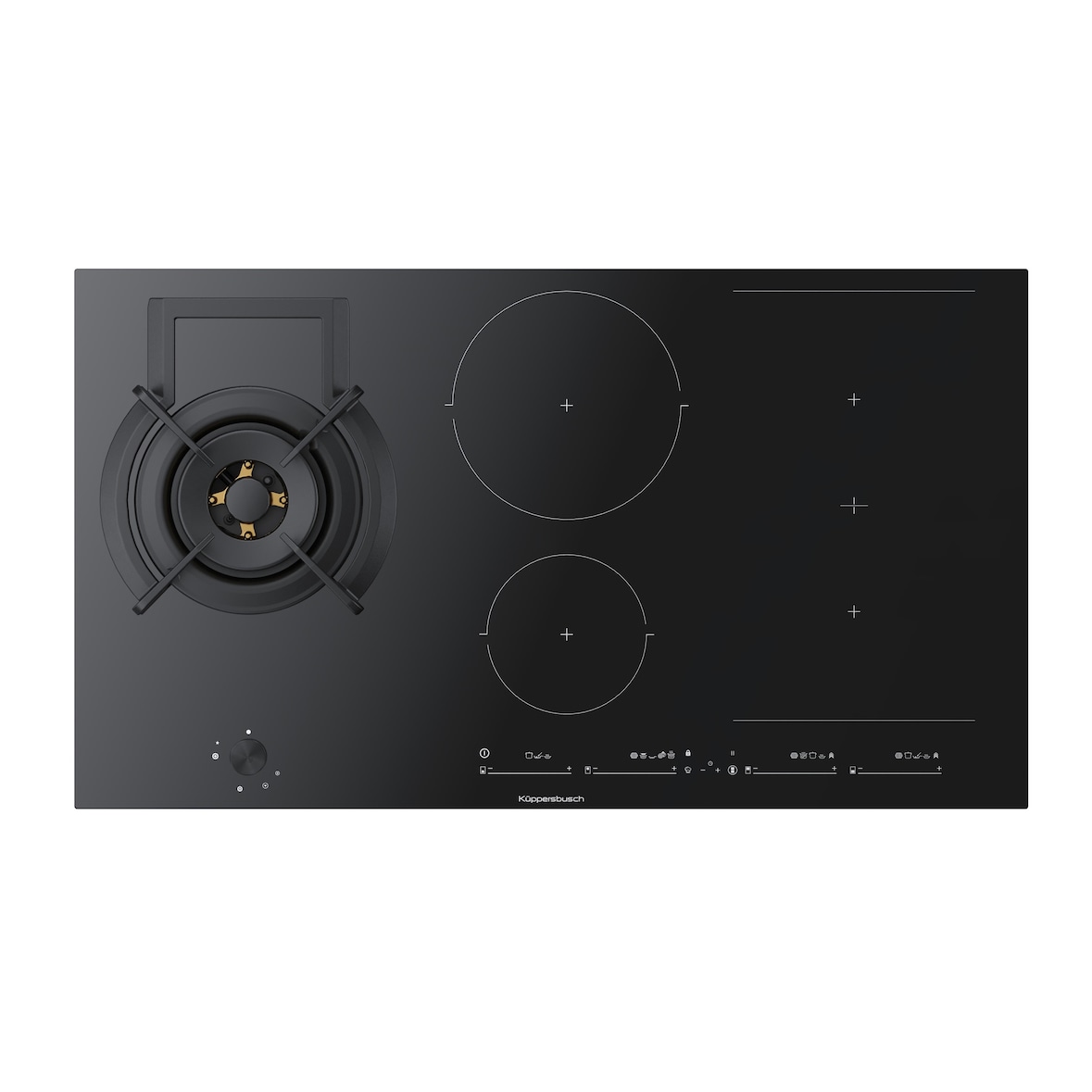 Küppersbusch 90 cm Induktion- und Gas-Mixkochfeld mit 1 Flexzone und glideControl+ KIG9850.0SR-DBA