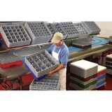 thumbnail of CAMBRO - 16S318-151 - Rack para lavagem 16 comp. 1 altura - 10,9 cm Ø máx. - alt. máx. 9,4 cm - 50 x 50 x 14,3 cm - Cinza claro