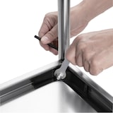 thumbnail of Vogue RVS serveerwagen met 2 bladen Large