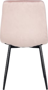 thumbnail of DELUKE® Esszimmerstühle 4er Set VOUL - Pink, Samt Gesteppter Polsterstuhl Küchenstuhl mit Bodenschonern Esszimmerstuhl Stuhl Esszimmer Küchenstühle