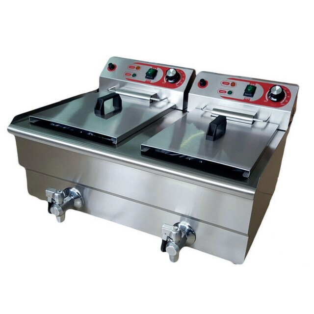 Freidora eléctrica de doble cuerpo EF-132V