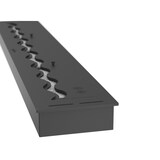 thumbnail of Queimador de bioetanol 120cm em aço inoxidável preto, 5 lt