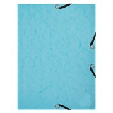 thumbnail of Exacompta - Réf. 55566E - Carton de 10 Chemises 3 rabats à élastiques Aquarel + 25 fiches bristol A5 - 4 couleurs assorties - Couleurs assorties