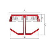 thumbnail of Ralo Aranha Universal para esgotos (Ø80-200) - Evita a entrada de folhas, cascalho ou sujidade nos tubos de queda ou tabuleiros de drenagem