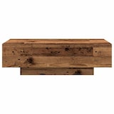 thumbnail of Table basse vieux bois 100x49,5x31 cm bois d'ingénierie Modèle Cristal Plus