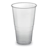 thumbnail of 40x Trinkbecher transparent klar mit Eichstrich Pint 0,5 l 500 ml PP