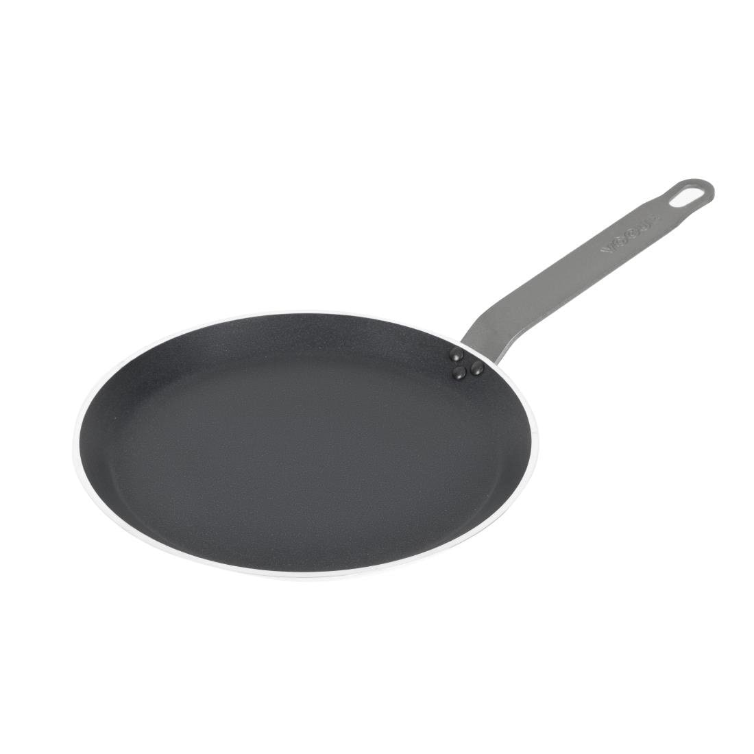 Inductie-crêpemaker met antiaanbaklaag in aluminium en Teflon Vogue 260 mm