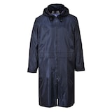 thumbnail of Portwest - Manteau de pluie léger et imperméable CLASSIC 100% polyester enduit PVC Bleu Marine Taille L