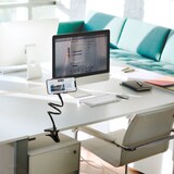 thumbnail of Handyhalterung FLEXMOBI mit Klemme / Schwanenhals ABS Kunststoff schwarz hjh OFFICE