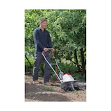 thumbnail of Elektrische rotovator 1500W Werkbreedte 17-45cm 6 messen - Werkdiepte 23cm Grondbewerking tuin IKRA