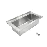 thumbnail of Lava-loiça industrial com ralo incorporado 1200x700x370 mm