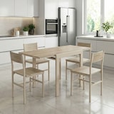 thumbnail of Mesa Cocina Bar 70x70 Extensible a 70x140 cm color beige Mod. SANREMO de Yelloo