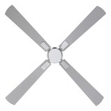 thumbnail of CasaFan ECO NEO III 132 cm Deckenventilator mit WLAN, 948242 W, Motor in hellem Chrom / Wendeflügel in Silber und Wenge