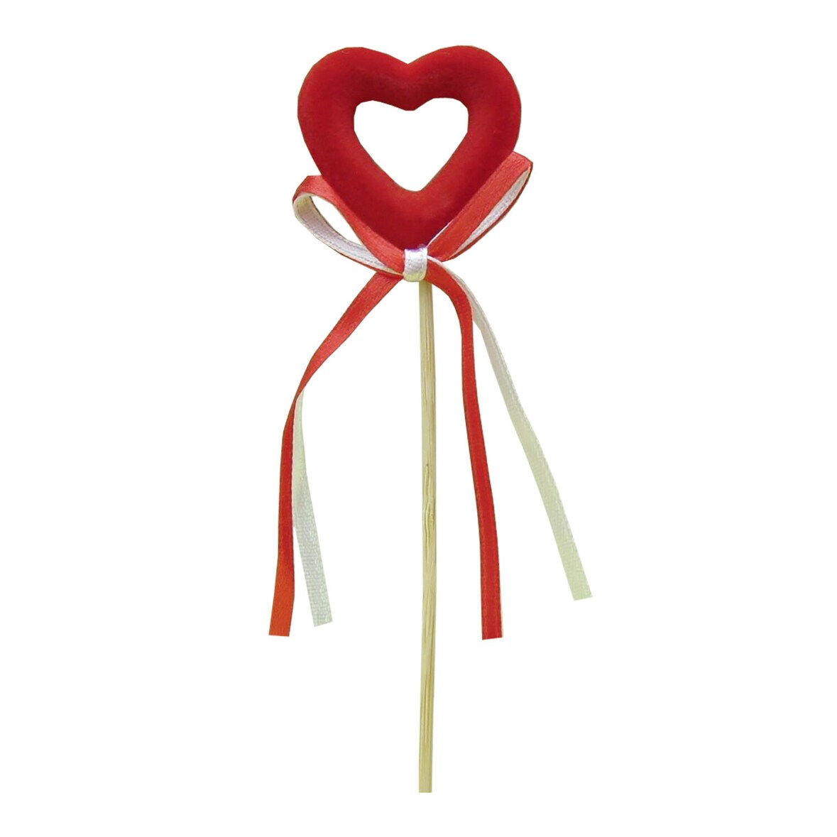 72x Deko-Picker Herzen 180 mm
