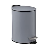 thumbnail of Poubelle de salle de bain en métal Gris Soft Close 3 L