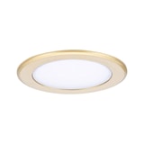 thumbnail of Paulmann LED Möbeleinbauleuchten 3er-Set  rund 65mm 3x2,5W 3x180lm 230/12V  4000K Gold matt 93124