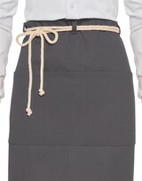 thumbnail of CORSICA - Cord Bistro Apron with Pocket: One Size / Black