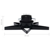 thumbnail of vidaXL Christbaumständer Schwarz 47x47x13,5 cm