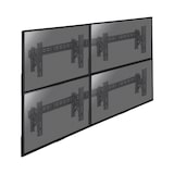 thumbnail of KIMEX - Soporte videowall para 4 pantallas TV 49"-65" Push Pull