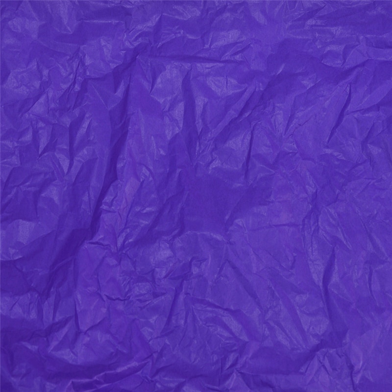 100 Fogli Carta Velina Viola Indigo 50x75 cm – Per Regali, Decorazioni, Artigianato e Fai da Te