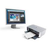 thumbnail of Durable Einsteckschild 61x150mm 40St ws A4 Bogen druckergeeignet