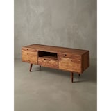 thumbnail of Massives Lowboard im Landhausstil, Fernsehkonsole mit Stauraum, Handgefertigt. 135x45x51 cm | Kadima Design