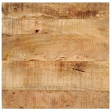 thumbnail of Mesa de centro de madera maciza de mango 55x55x35 cm