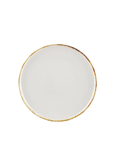 METRO Professional Prato para sobremesas Ateo, porcelana, Ø 20 cm, bege, 6 unidades