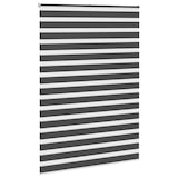 thumbnail of vidaXL Doppelrollo Schwarz 160x200 cm Stoffbreite 155,9 cm Polyester