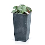 thumbnail of Prosperplast - Vaso URBI SQUARE BETON EFFECT 2L - 12,6x12,6x20cm colore Antracite