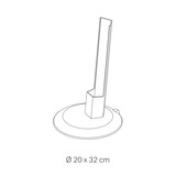 thumbnail of Pencil oplaadbasis Zafferano - Draagbare lichtmodule accessoire - Geschikt voor alle potloodlampen Wit