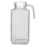 thumbnail of 2x LIMA & LAMA Kühlschrankkrug mit Deckel weiß 0,95L & 1,8L Glas-Karaffe Kanne