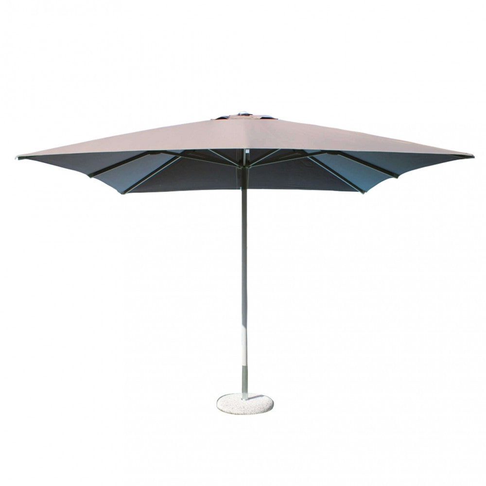 Ombrellone da Giardino Brian 3x3 m in Alluminio Tortora