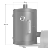 thumbnail of TAINO Rookoven Yuma zijkamer barbecue haard uitbreidings accessoires barbecue Lok kwaliteit