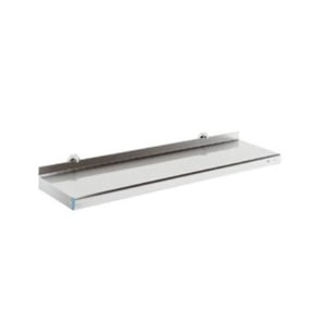 METRO Professional Étagère murale GWMS3140, acier inoxydable, 140 x 30 x 8 cm, argenté