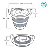 thumbnail of Aktive Cubo plegable multiusos 17 litros c/tapa