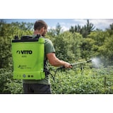 thumbnail of Elektrisches Sprühgerät mit Lithiumbatterie 12V/8AH 16L 6 bar Ladegerät Gemüsegarten Dach VITO